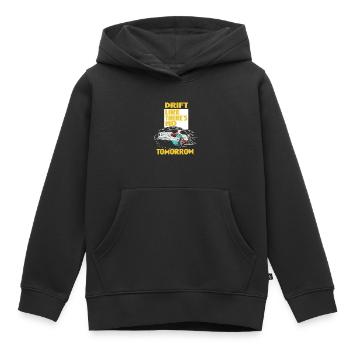 Auto Driften Wettbewerb Drift Als gäbe es kein - Kinder Premium Organic Hoodie - Schwarz - Vorne - AI Model Kid Male (0cm)