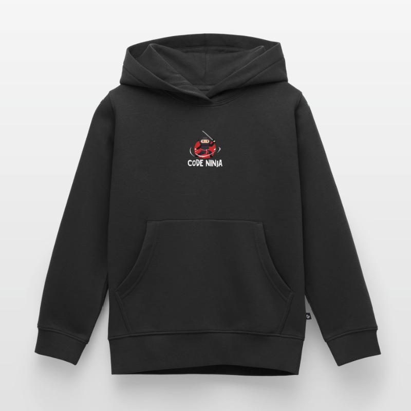 Code Ninja Programmierung Kinder Premium Organic Hoodie