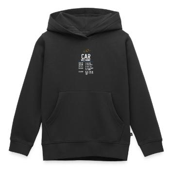 Auto Mechaniker KFZ Werkstatt lustig Geschenk - Kinder Premium Organic Hoodie - Schwarz - Vorne - AI Model Kid Male (0cm)