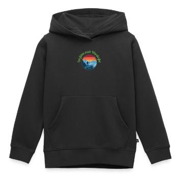 Ich fühle mich Wanderful - Kinder Premium Organic Hoodie - Schwarz - Vorne - AI Model Kid Male (0cm)