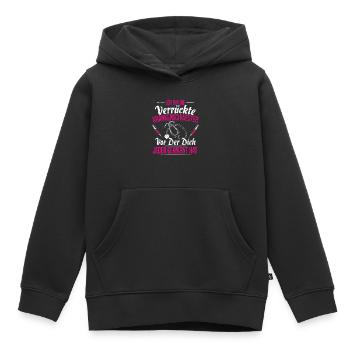 Kranke Schwester Krankenschwester Geschenk - Kinder Premium Organic Hoodie - Schwarz - Vorne - AI Model Kid Male (0cm)