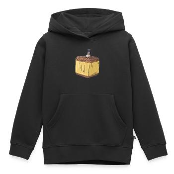Cubic Cannon Strike Firecracker Fireworks Banger - Kids Premium Organic Hoodie - black - Front - AI Model Kid Male (0cm)