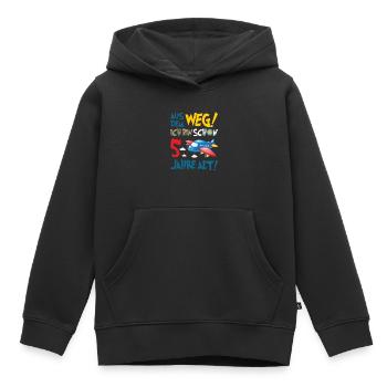 Witziges Motiv für 5-Jährige Kinder Geburtstag - Kinder Premium Organic Hoodie - Schwarz - Vorne - AI Model Kid Male (0cm)