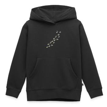 Bee bee beekeeper - Kids Premium Organic Hoodie - black - Front - AI Model Kid Male (0cm)
