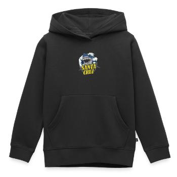 Santa Cruz Kalifornischer Hai - Kinder Premium Organic Hoodie - Schwarz - Vorne - AI Model Kid Male (0cm)