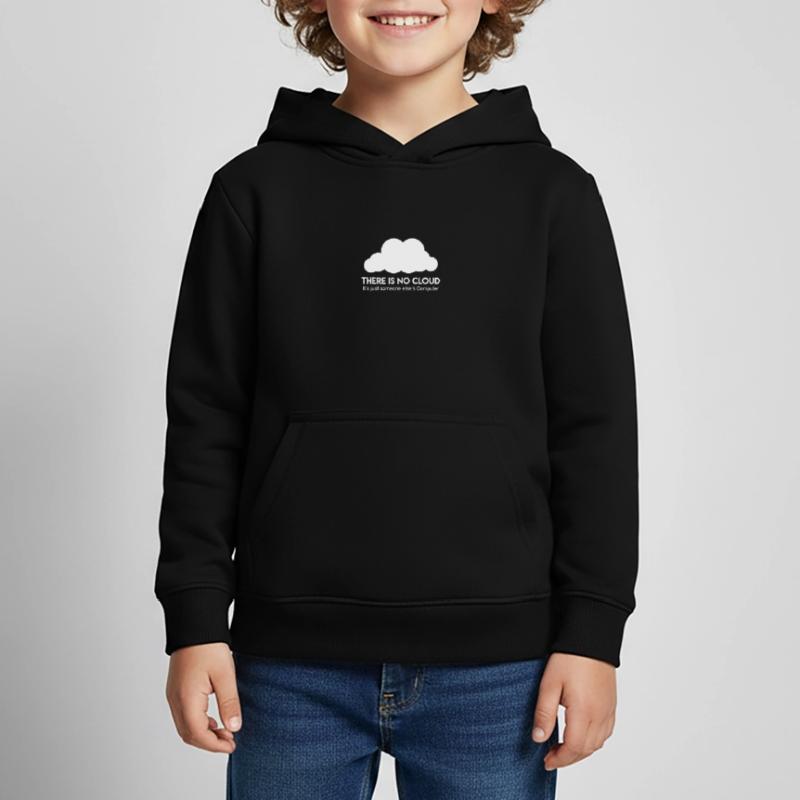Server Cloud Spruch Informatiker Coder Kinder Premium Organic Hoodie