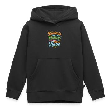 Microbiologist Microbiology Lab Staph Gift Idea - Kinder Premium Organic Hoodie - Schwarz - Vorne - AI Model Kid Male (0cm)