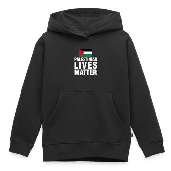 Palestinian Lives Matter Fun Gift - Kids Premium Organic Hoodie - black - Front - AI Model Kid Male (0cm)