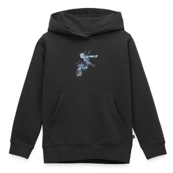 Splash Freerunning Parkour - Kinder Premium Organic Hoodie - Schwarz - Vorne - AI Model Kid Male (0cm)