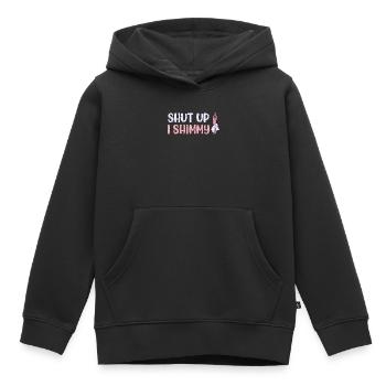 Bauchtanz Shut Up I Shimmy - Kinder Premium Organic Hoodie - Schwarz - Vorne - AI Model Kid Male (0cm)
