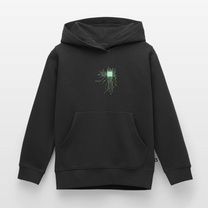 conseil d’administration core cpu ordinateur nerd pc humour geek code Sweat Premium à capuche enfant bio