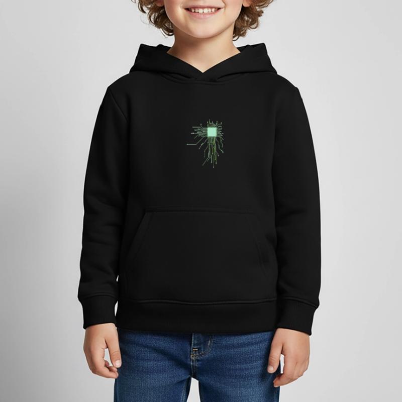 conseil d’administration core cpu ordinateur nerd pc humour geek code Sweat Premium à capuche enfant bio