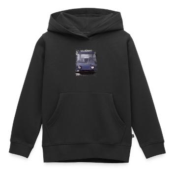 Multicar M25 - Kinder Premium Organic Hoodie - Schwarz - Vorne - AI Model Kid Male (0cm)