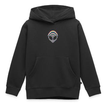 Alien - Kinder Premium Organic Hoodie - Schwarz - Vorne - AI Model Kid Male (0cm)