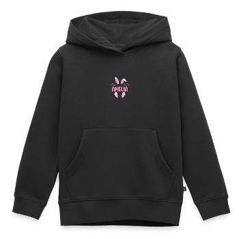 AMELIA Easter - Kinder Premium Organic Hoodie - Schwarz - Vorne - AI Model Kid Male (0cm)
