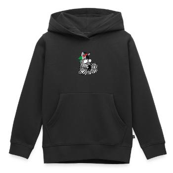 Palestine Cadeau Gratuit Palestine Bande de Gaza - Sweat Premium à capuche enfant bio - noir - Devant - AI Model Kid Male (0cm)