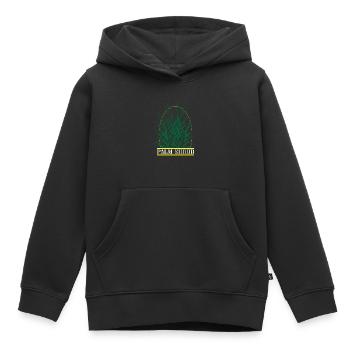 Arbre - Sweat Premium à capuche enfant bio - noir - Devant - AI Model Kid Male (0cm)