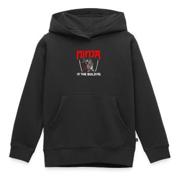 Ninja Geschenk Karate Ninjutsu Judo Samurai Japan - Kinder Premium Organic Hoodie - Schwarz - Vorne - AI Model Kid Male (0cm)