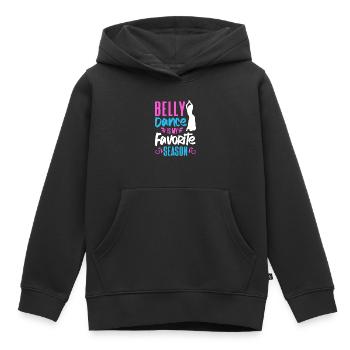 Belly Dance Is My Favorite Season Belly Dancing - Kids Premium Organic Hoodie - black - Front - AI Model Kid Male (0cm)