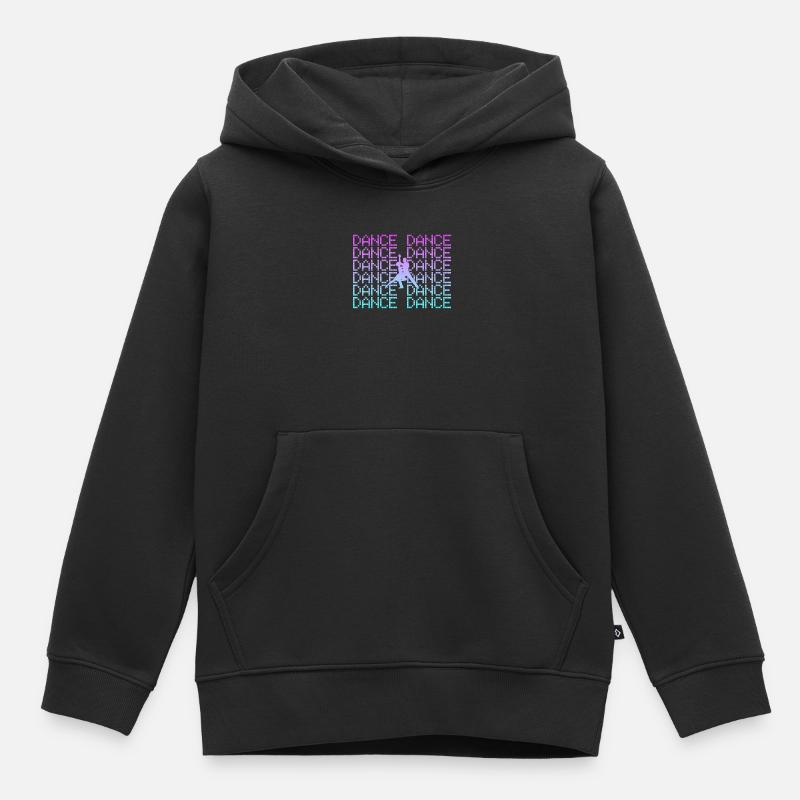 Danser - Sweat Premium à capuche enfant bio - noir