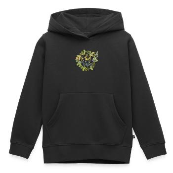 Gardening Gardeners Gardening Digging Plant - Kids Premium Organic Hoodie - black - Front - AI Model Kid Male (0cm)