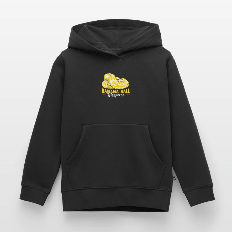 Banana Ball Python Flüsterer Kinder Premium Organic Hoodie