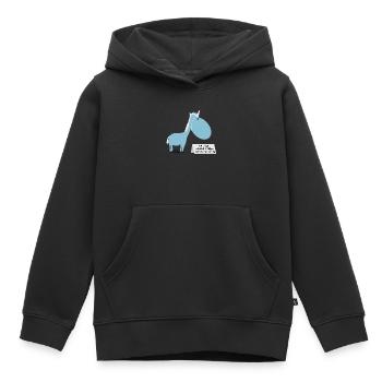 Pferd zu verkaufen - Kinder Premium Organic Hoodie - Schwarz - Vorne - AI Model Kid Male (0cm)