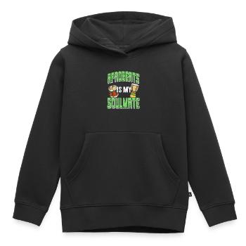 Afrobeats est mon âme sœur Retro Afrobeat Lover - Sweat Premium à capuche enfant bio - noir - Devant - AI Model Kid Male (0cm)