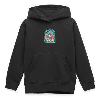 Zombie-Nixe unter Wasser Zombie-Nixe unter Wasser - Kinder Premium Organic Hoodie - Schwarz - Vorne - AI Model Kid Male (0cm)