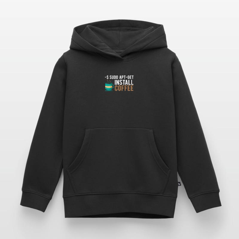 Linux Software Open Source Computer Informatik-Stu Kinder Premium Organic Hoodie