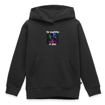 Gangster In Der Stadt 3 - Kinder Premium Organic Hoodie - Schwarz - Vorne - AI Model Kid Male (0cm)