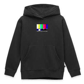 Filmemacher Regie Hollywood Kamera Produzent Kamer - Kinder Premium Organic Hoodie - Schwarz - Vorne - AI Model Kid Male (0cm)