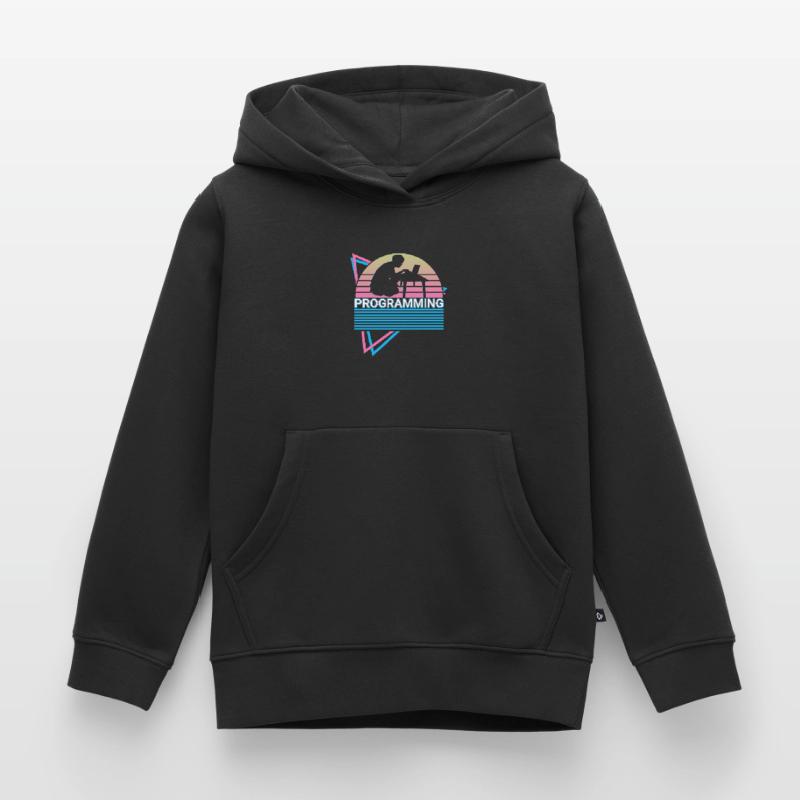 Programming Programmer Retro Kids Premium Organic Hoodie
