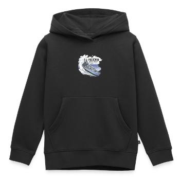 Für die Ehre, niemals zu vergessen Für die Ehre, n - Kinder Premium Organic Hoodie - Schwarz - Vorne - AI Model Kid Male (0cm)
