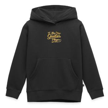 Der Gitarrist - Kinder Premium Organic Hoodie - Schwarz - Vorne - AI Model Kid Male (0cm)