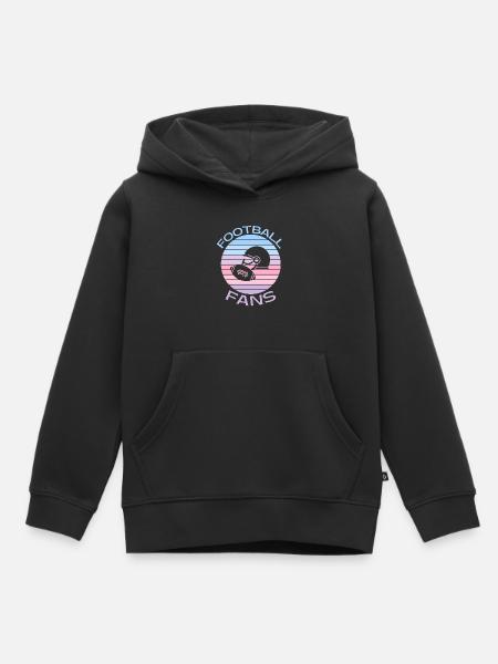 Football Fans - Sweat Premium à capuche enfant bio - noir