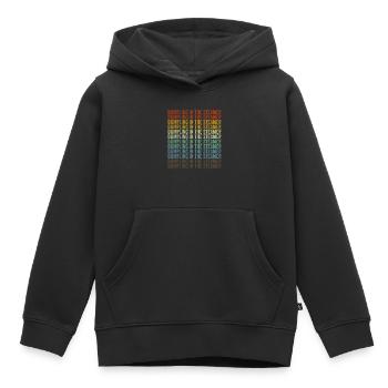 Dumpling In The Steamer Dim Sum Lover Chinesisches - Kinder Premium Organic Hoodie - Schwarz - Vorne - AI Model Kid Male (0cm)