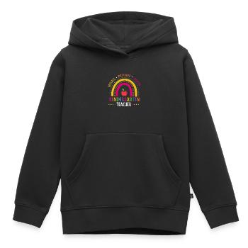 Kindergärtnerin Ausbilden Motivieren Inspirieren - Kinder Premium Organic Hoodie - Schwarz - Vorne - AI Model Kid Male (0cm)