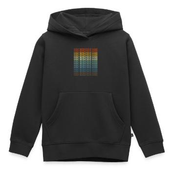 Facilement distrait par les radioamateurs - Sweat Premium à capuche enfant bio - noir - Devant - AI Model Kid Male (0cm)