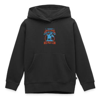 JE PENSAIS AVOIR UNE CHANCE DE JOUER POUR LES DOLPHINS - Sweat Premium à capuche enfant bio - noir - Devant - AI Model Kid Male (0cm)