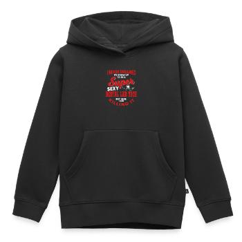 Lustige Zahntechniker Spruch - Kinder Premium Organic Hoodie - Schwarz - Vorne - AI Model Kid Male (0cm)
