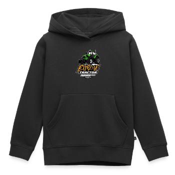 Traktor - Schlepper - Landwirt - Bauer - Kinder Premium Organic Hoodie - Schwarz - Vorne - AI Model Kid Male (0cm)