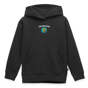 Retro Ferry Vêtements Porte-conteneurs - Sweat Premium à capuche enfant bio - noir - Devant - AI Model Kid Male (0cm)