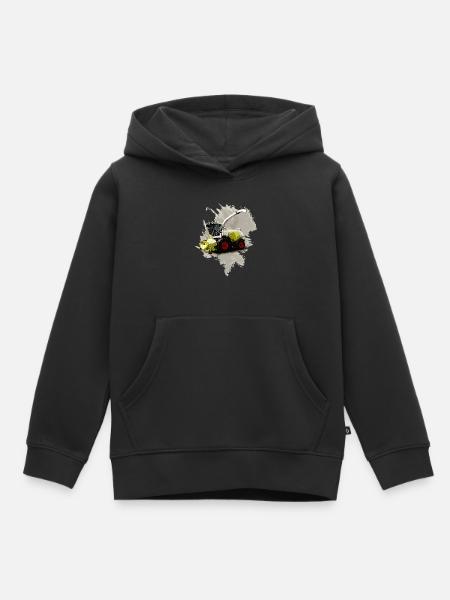 Moissonneuse-batteuse Claas LEXION 8700 - Sweat Premium à capuche enfant bio - noir