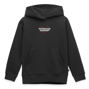 Arzthelferin - Kinder Premium Organic Hoodie - Schwarz - Vorne - AI Model Kid Male (0cm)