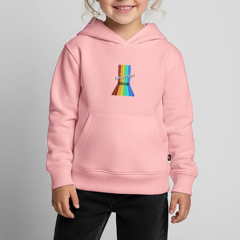 #alleswirdgut Alles wird gut Spruch Statement Kinder Premium Organic Hoodie