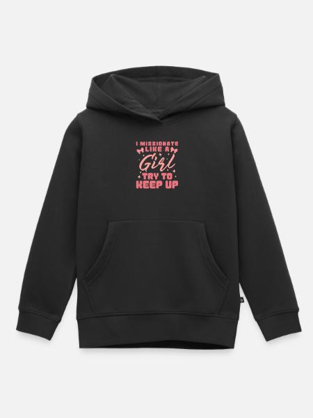Mormone LDS-Missionar - Kinder Premium Organic Hoodie - Schwarz
