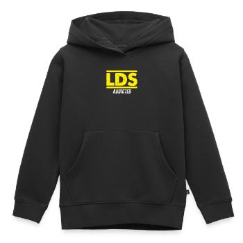 Lustiger Mormonen-Heilige der Letzten Tage Mission - Kinder Premium Organic Hoodie - Schwarz - Vorne - AI Model Kid Male (0cm)