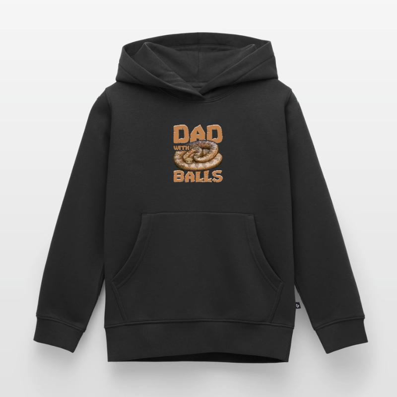 Serpent python royal Sweat Premium à capuche enfant bio
