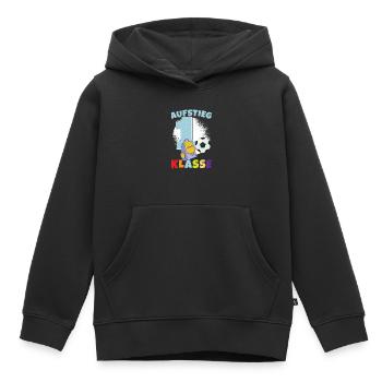 Schulranzen Schultüte Schulstart Schulkind 2023 - Kinder Premium Organic Hoodie - Schwarz - Vorne - AI Model Kid Male (0cm)